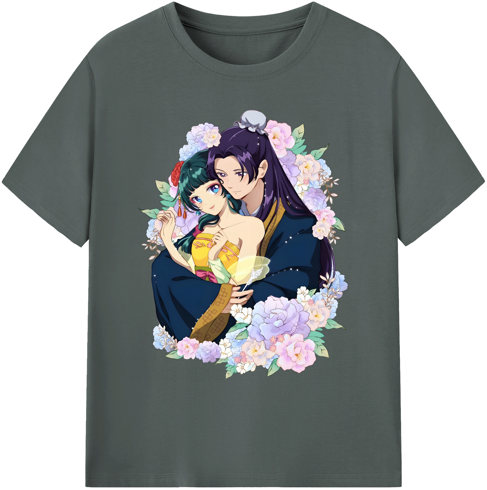 （画像用） 薬屋のひとりごと The Apothecary Diaries 綿100％ メンズ半袖Tシャツ｜肌触りやわらか＆通気性
